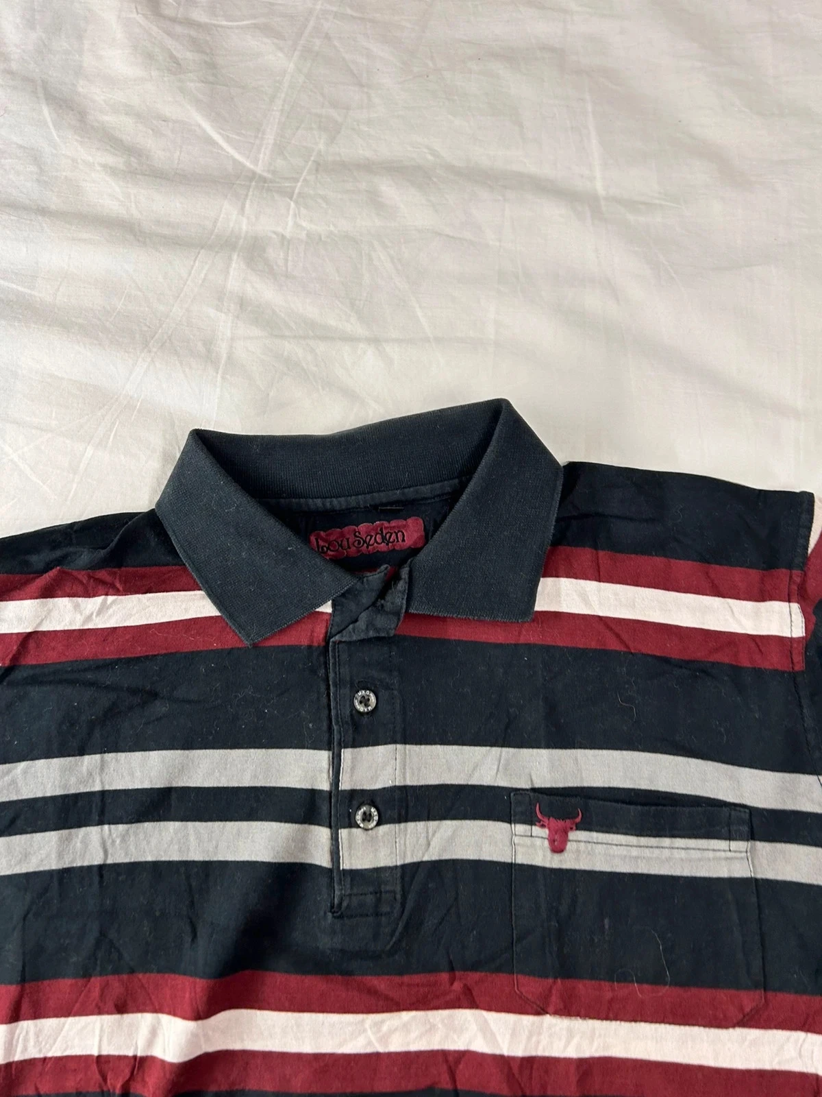 Camisa listrada vintage lou seden – photo 7